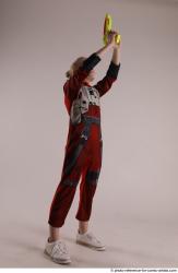 DENISA PILOT STANDING POSE WITH GUN 4